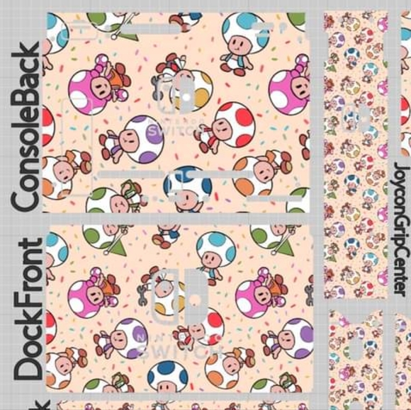 "Toads" Switch Skin - Picture 2 of 6
